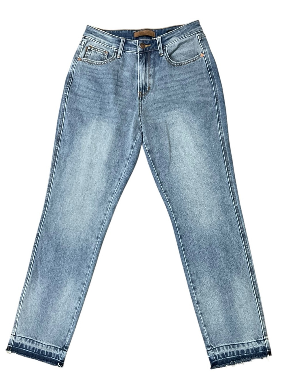 Judy Blue Light Wash Boyfriend Fit Jeans Style JB88818 MD Size 7/28